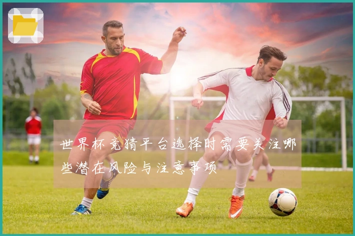 世界杯竞猜平台选择时需要关注哪些潜在风险与注意事项