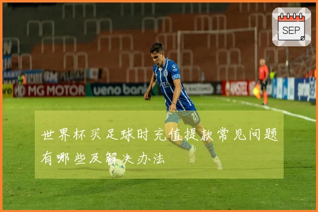 世界杯买足球时充值提款常见问题有哪些及解决办法