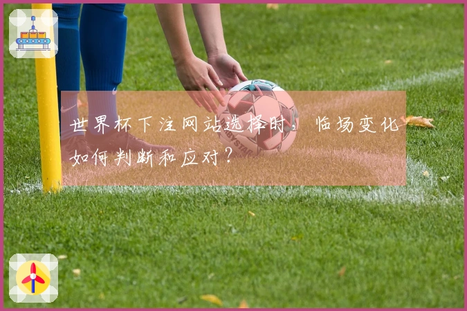 世界杯下注网站选择时,临场变化如何判断和应对?